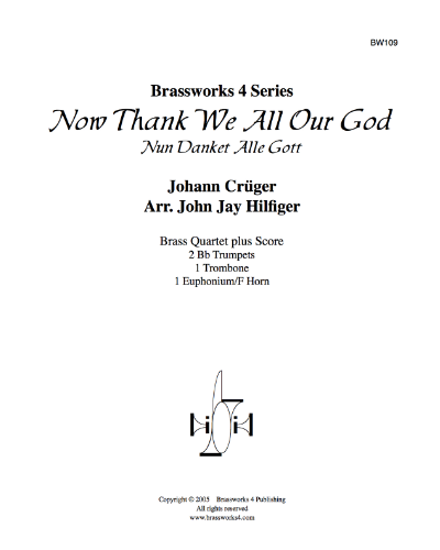 Now Thank We All Our God — Johann Crüger