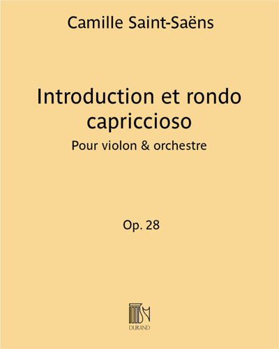 Introduction and Rondo Capriccioso in A minor, op. 28 — 圣-桑