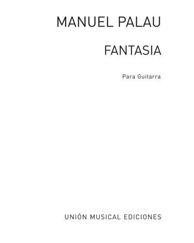 Fantasia — Manuel Palau Boix