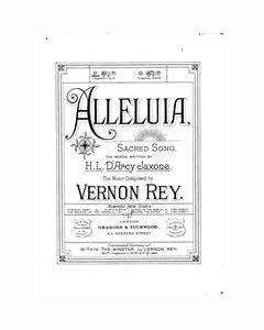 Alleluia — Vernon Rey
