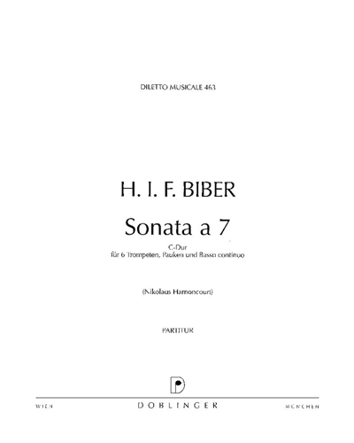 Sonata a 7 in C major — 比贝尔