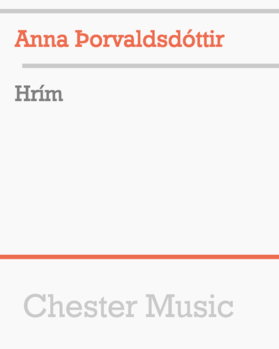 Hrím — Anna Thorvaldsdottir