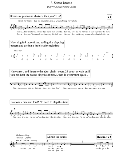 Zimbe! Come, Sing The Songs Of Africa! (Children's Choir Part) — Alexander L’Estrange