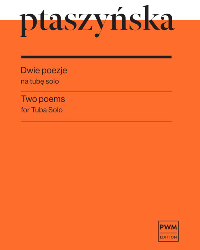 Two Poems — Marta Ptaszyńska