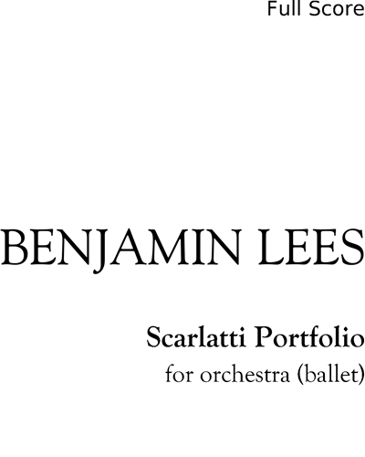 Scarlatti Portfolio — Benjamin Lees