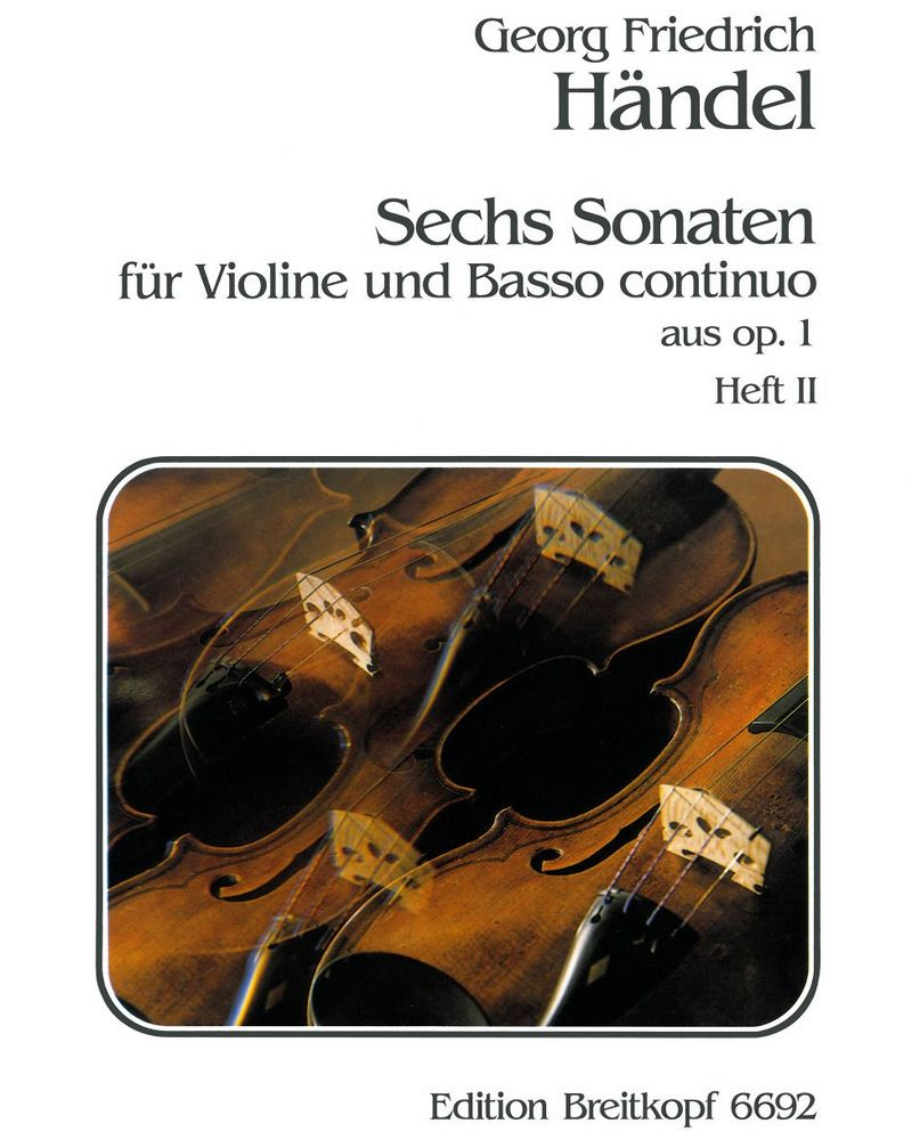 Six Sonatas, op. 1 - Book 2 — 亨德尔