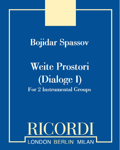 Weite Prostori (Dialoge I) — Bozhidar Spasov