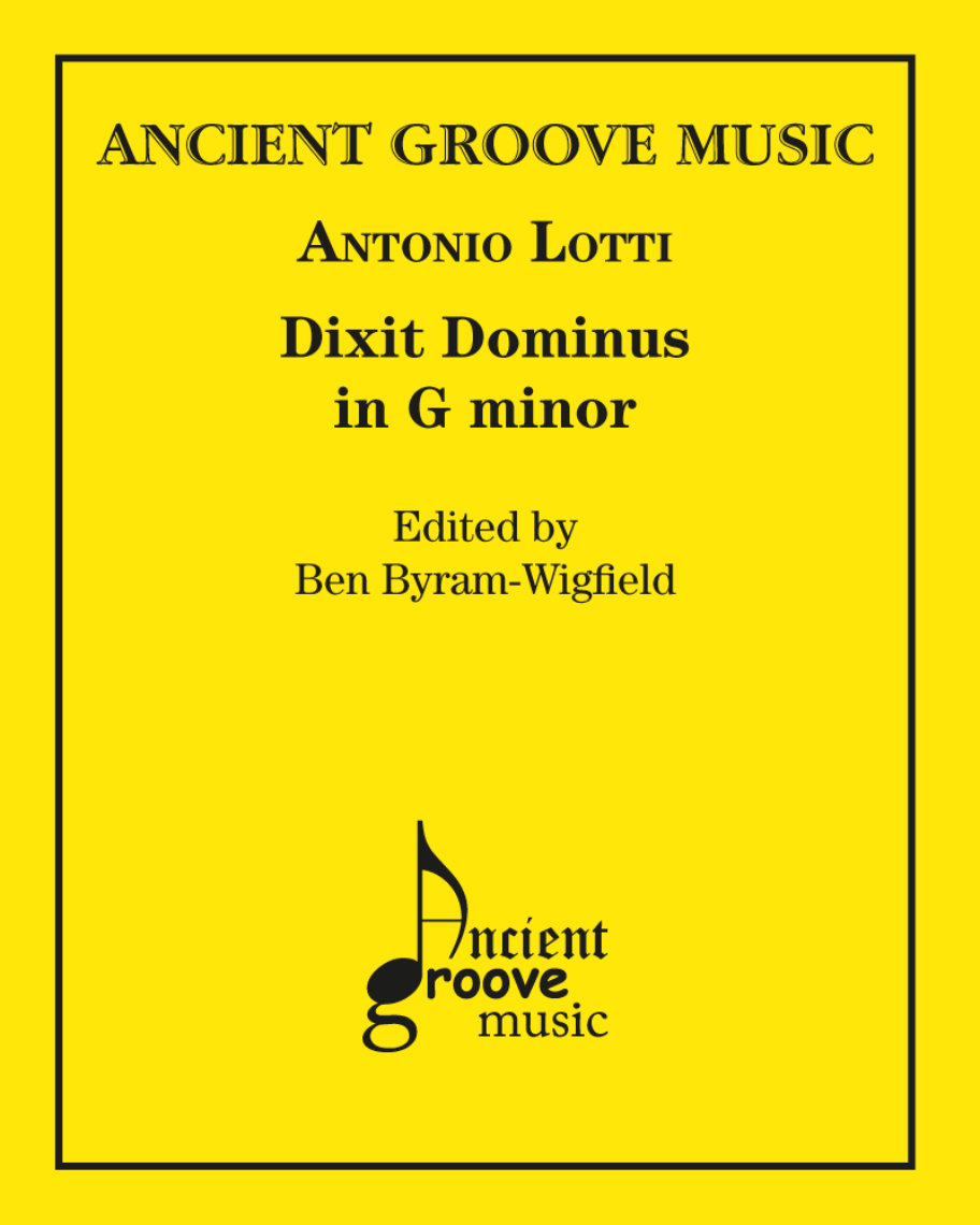Dixit Dominus in G minor — 洛蒂