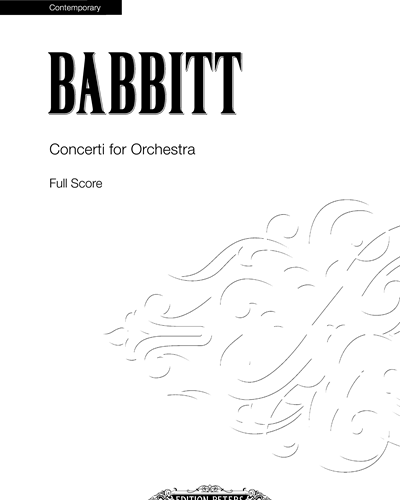 Concerti for Orchestra — Milton Babbitt