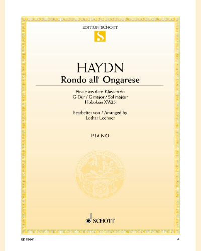 Rondo all'Ongarese — Joseph Haydn