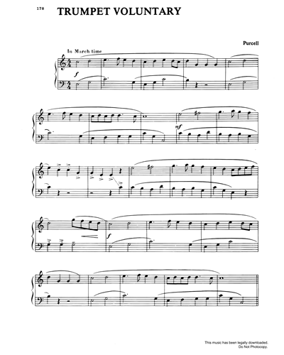 Trumpet Voluntary — Henry Purcell