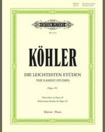 12 Easiest Studies Op.151 — Ernesto Köhler