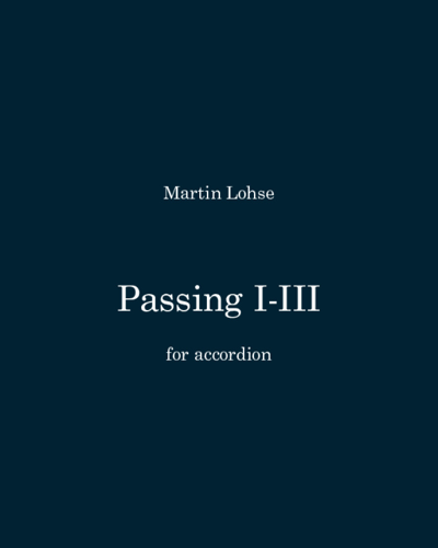 Passing I-III — Martin Lohse