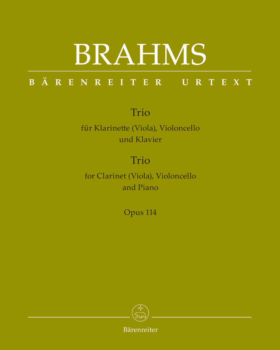 Trio for Clarinet (Viola), Violoncello and Piano, op. 114 — 勃拉姆斯