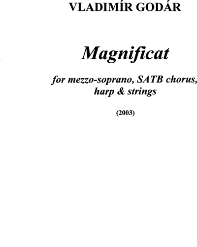 Magnificat — Vladimír Godár