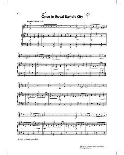 Once In Royal David's City — Pam Wedgwood