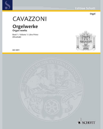 Organ Works — Girolamo Cavazzoni