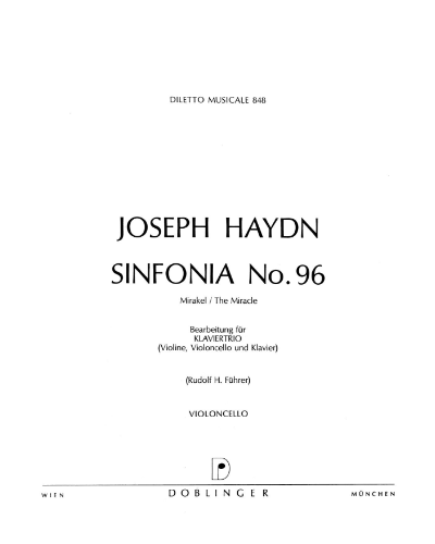 Symphony No. 96 in D major, 'The Miracle' — Joseph Haydn