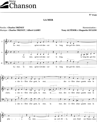 La mer — Charles Trenet