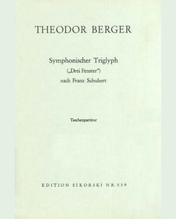 Symphonic Triglyph ('Three windows') — Theodor Berger