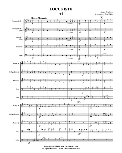 Locus Iste, WAB 23 — 布鲁克纳