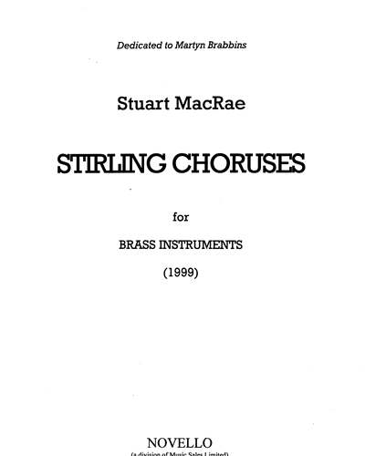 Stirling Choruses — Stuart MacRae