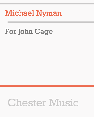 For John Cage — 尼曼