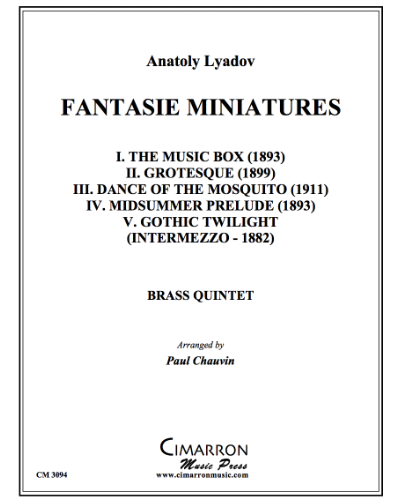 Fantasie Miniatures — 里亚多夫