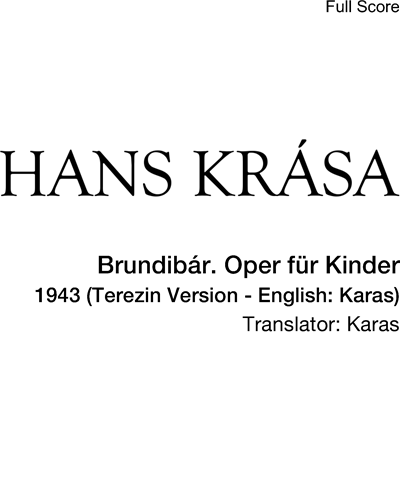 Brundibár — Hans Krása