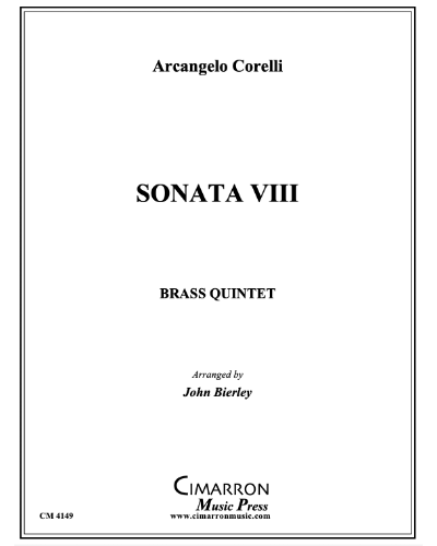 Sonata VIII for Brass Quintet — 科雷利