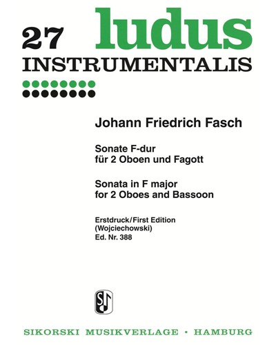 Sonata in F major — Johann Friedrich Fasch