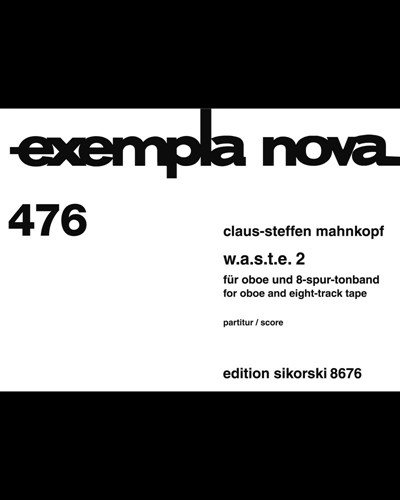 W.A.S.T.E. 2 — Claus-Steffen Mahnkopf