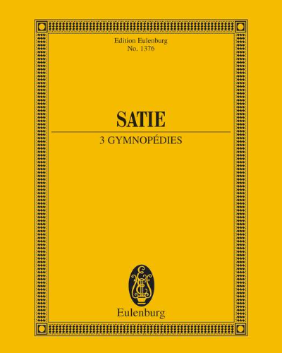 Three Gymnopédies (No. 1 and 3 orchestrated by Claude Debussy) — 萨蒂