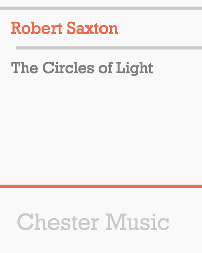 The Circles of Light — Robert Saxton