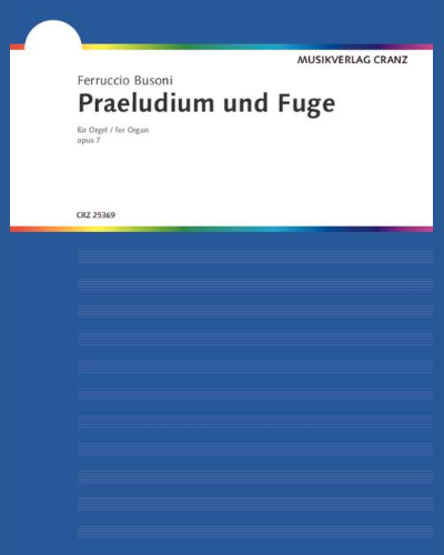 Praeludium / Doppelfuge zum Choral — 布索尼