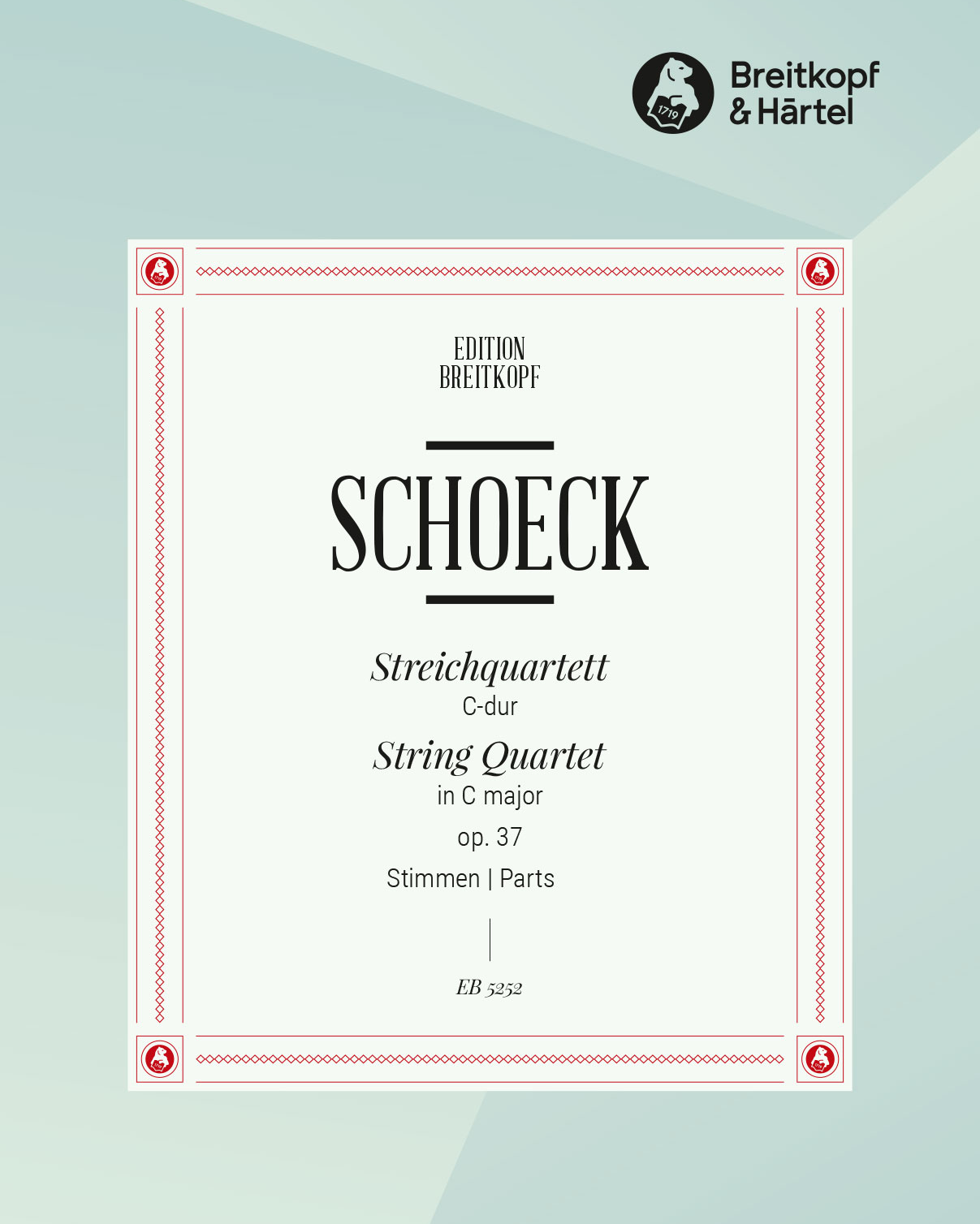 Streichquartett C-dur op. 37 — 奥特马·舍克