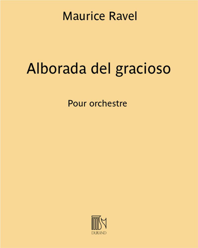 Alborada del gracioso (No. 4 from 'Miroirs') — Maurice Ravel