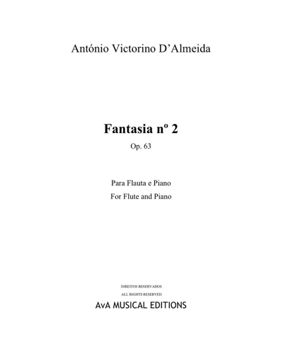Fantasia No. 2, op. 63 — António Victorino d'Almeida