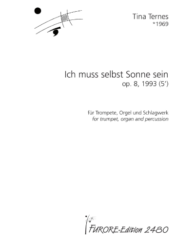 I myself must be sun, op. 8 — Tina Ternes