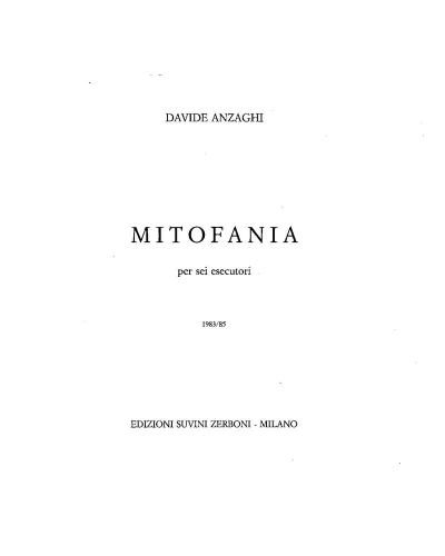 Mitofania — Davide Anzaghi