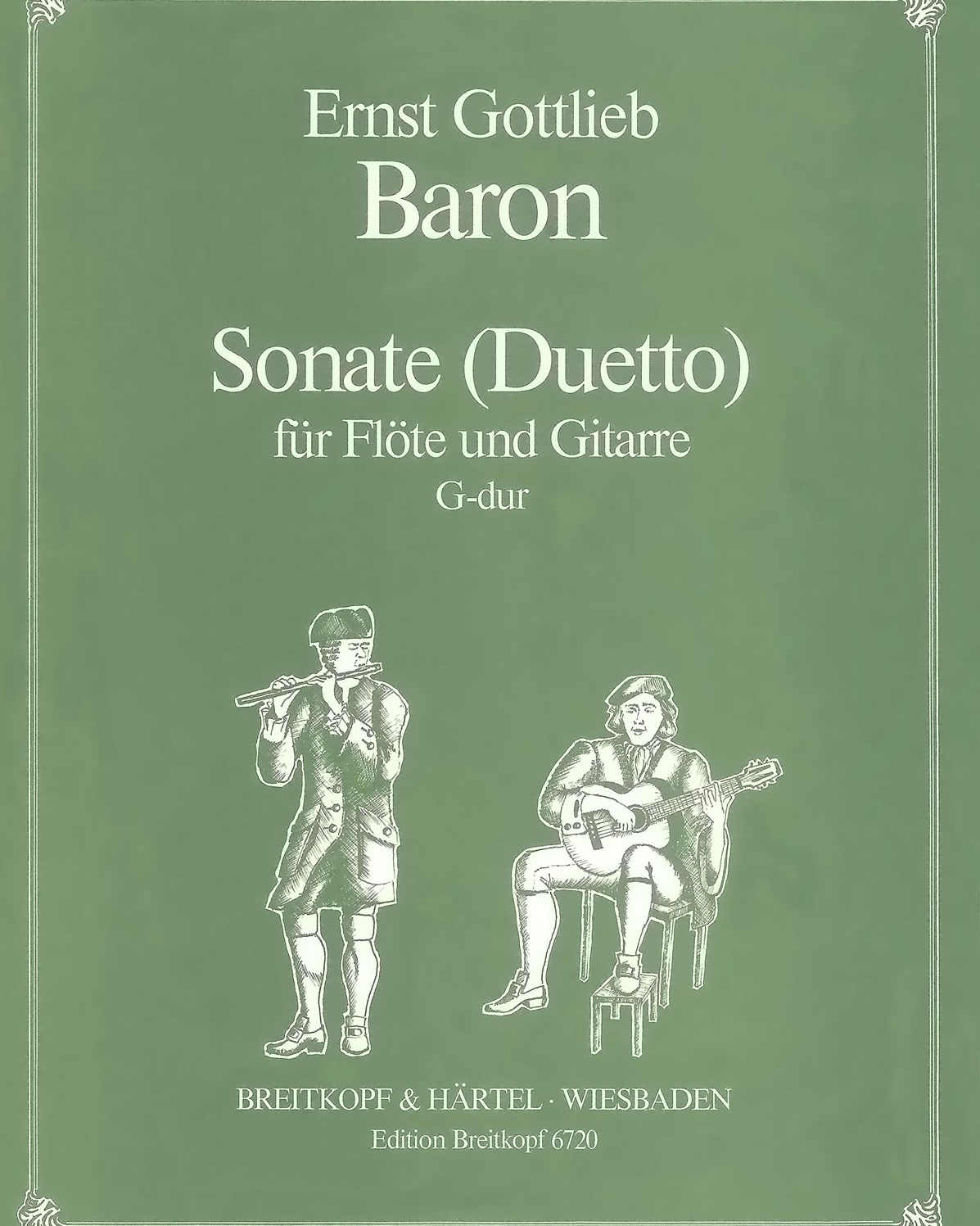 Sonate (Duetto) G-dur — Ernst Gottlieb Baron
