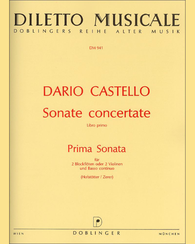 Sonata No. 1 in C major — Dario Castello