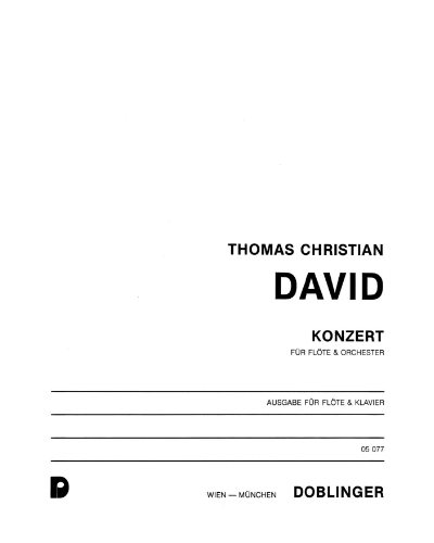 Konzert — Thomas Christian David