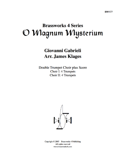 O Magnum Mysterium — Giovanni Gabrieli