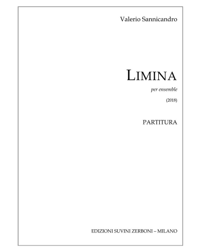Limina — Valerio Sannicandro