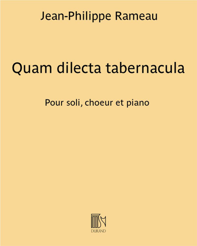 Quam dilecta tabernacula — 拉莫