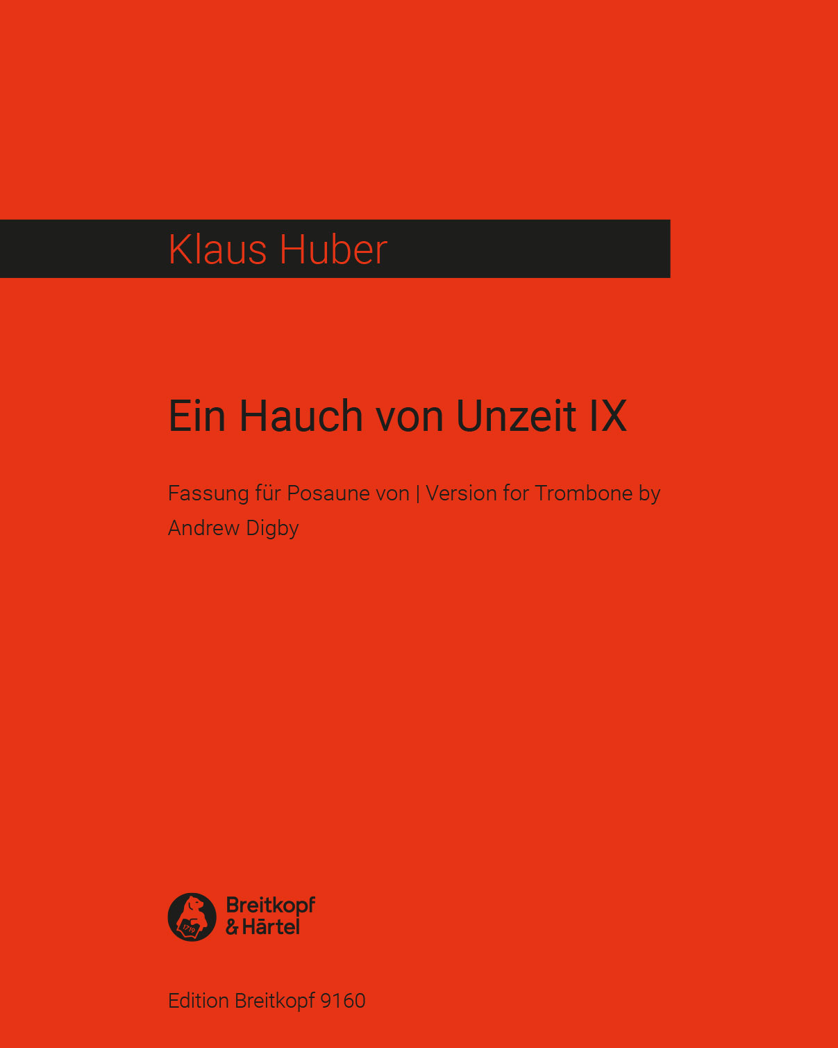 Ein Hauch von Unzeit — Klaus Huber