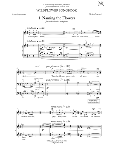 Wildflower Songbook — Rhian Samuel