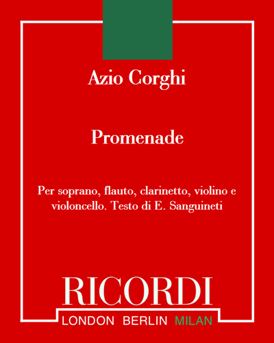 Promenade - dans l'ile de la liberte — Azio Corghi