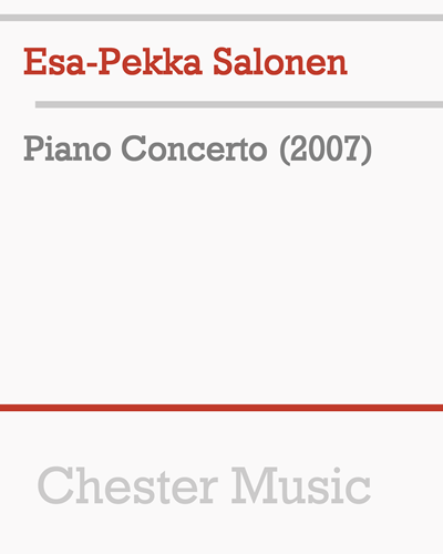 Piano Concerto — 萨洛宁